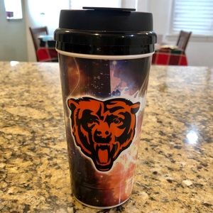 Chicago Bears Plastic Travel Coffee Mug